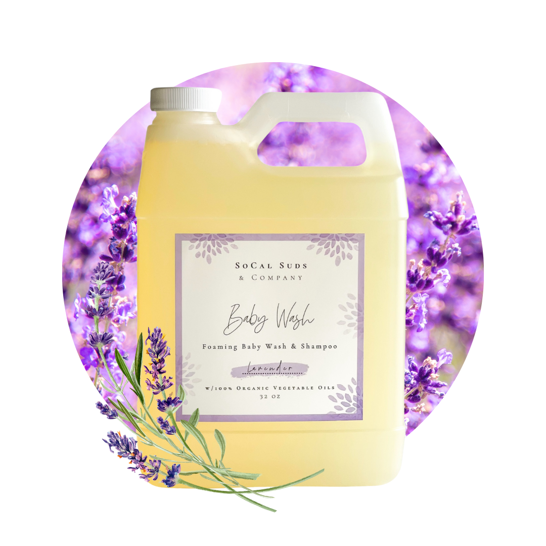 Lavender Foaming Baby Wash & Shampoo