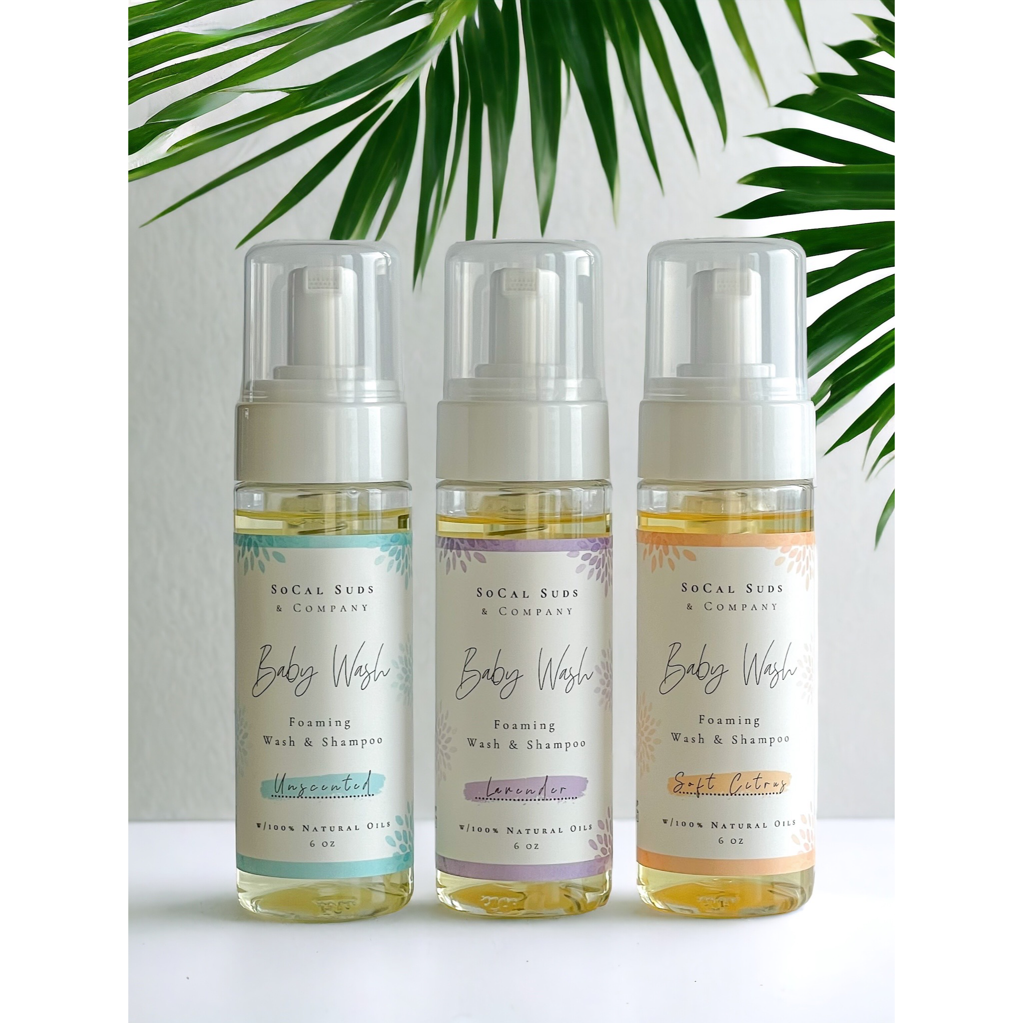 Lavender Foaming Baby Wash & Shampoo