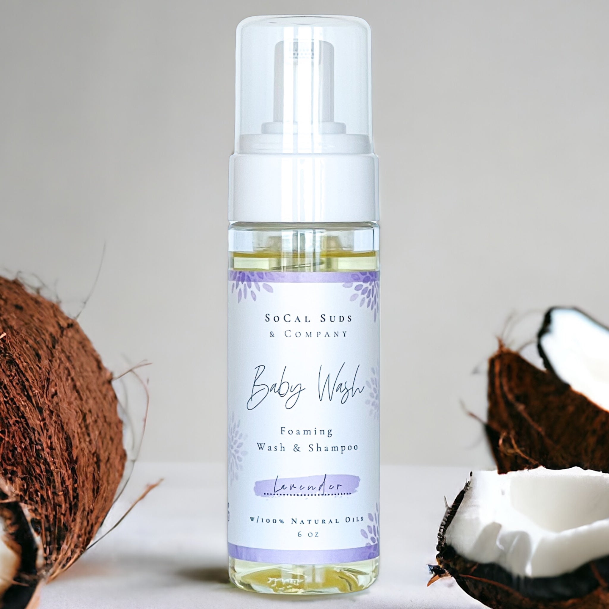 Lavender Foaming Baby Wash & Shampoo