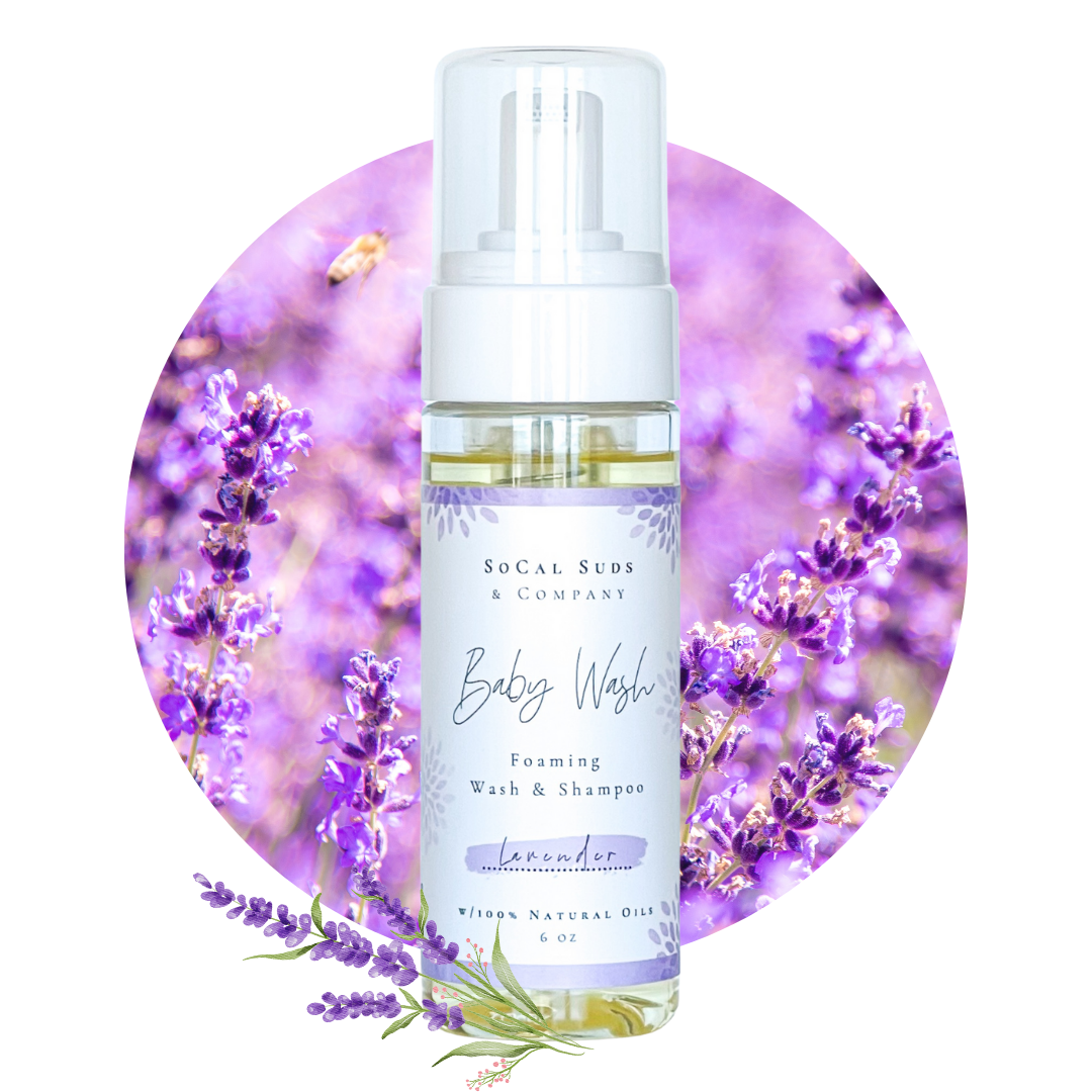 Lavender Foaming Baby Wash & Shampoo