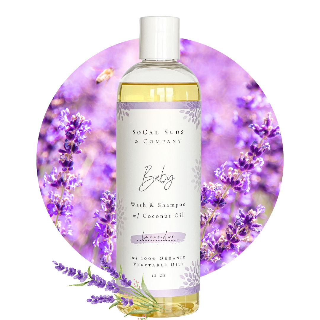 Lavender Gel Baby Wash & Shampoo