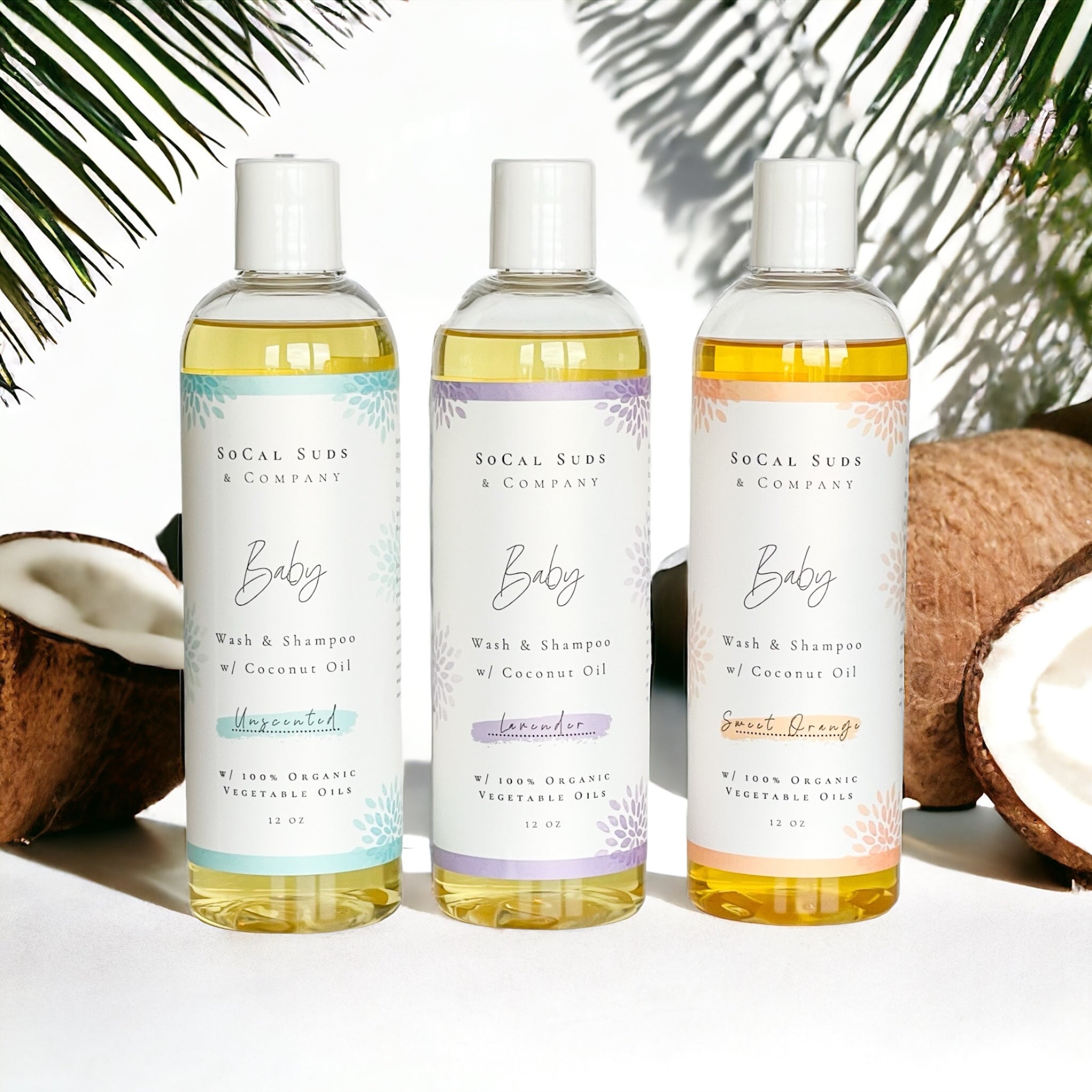 Lavender Gel Baby Wash & Shampoo
