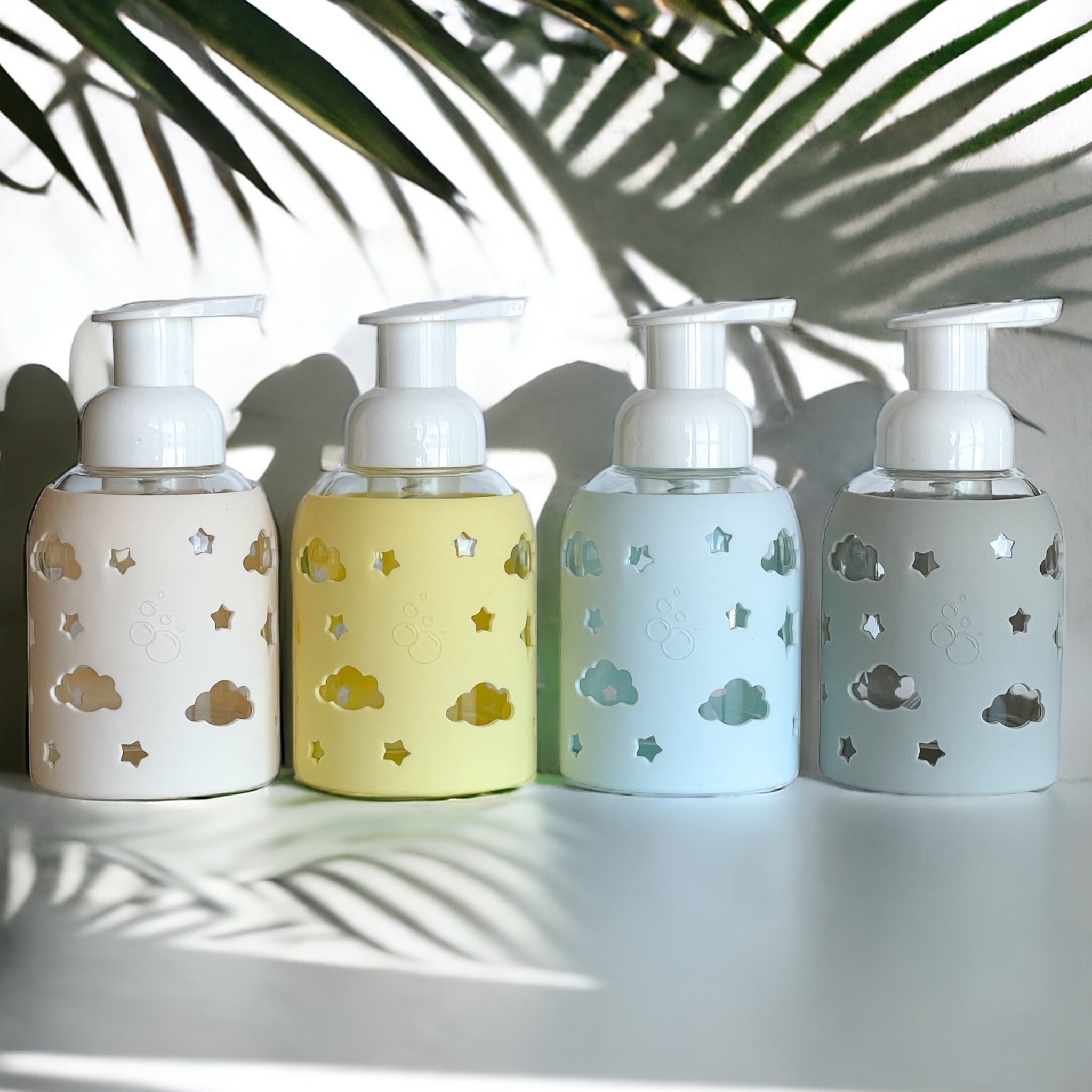 Glass Bottle w/ Silicone Sleeve & Pump