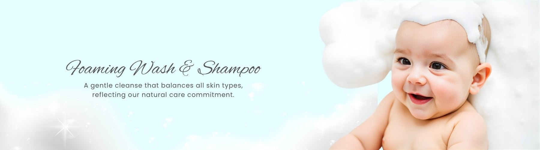 Foaming Wash and Shampoo