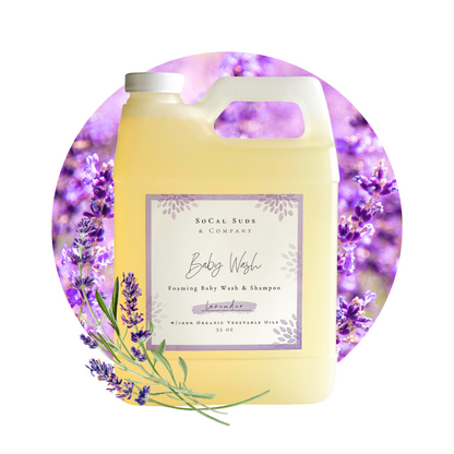 Lavender Foaming Baby Wash &amp; Shampoo