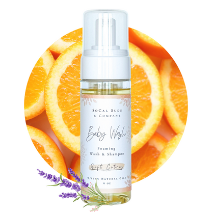 Soft Citrus Foaming Baby Wash &amp; Shampoo