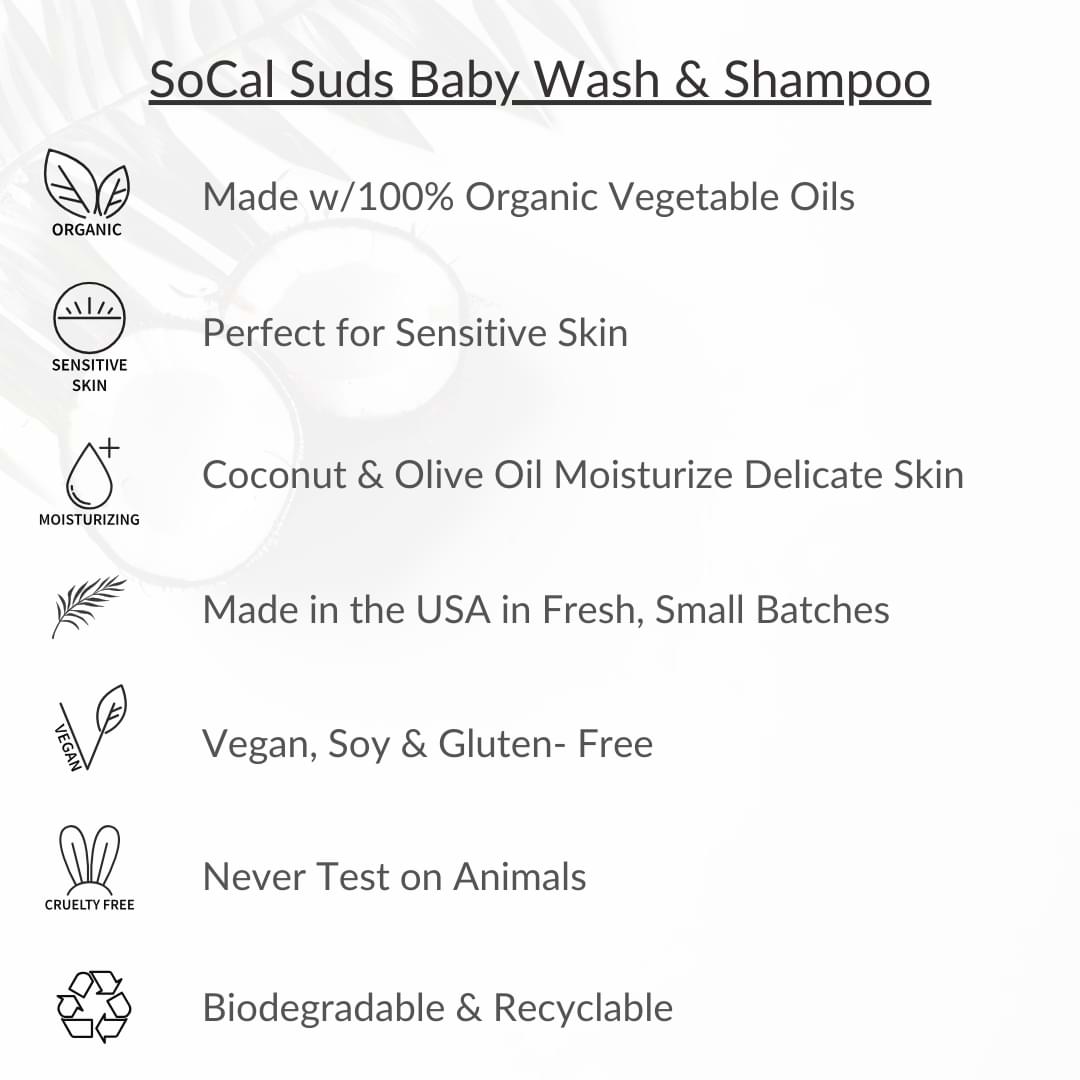 Sweet Orange Gel Baby Wash & Shampoo