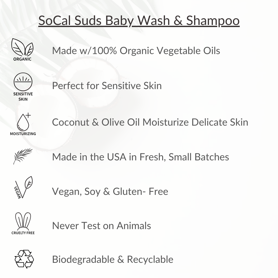 Unscented Gel Baby Wash &amp; Shampoo