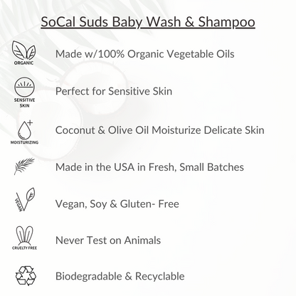 Unscented Gel Baby Wash &amp; Shampoo